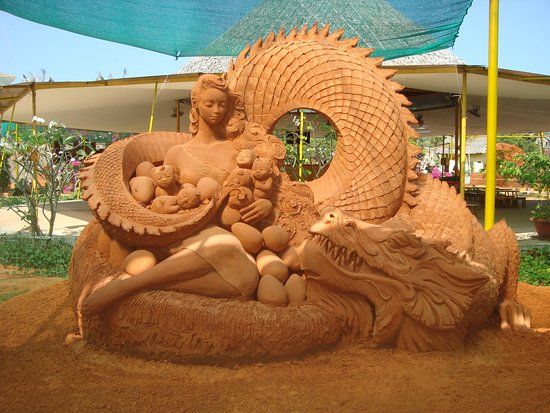 Unutulmuş Bölge Kumdan Heykeller Parkı