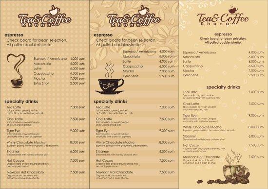 Tea & Coffee Khona