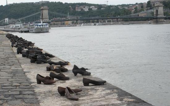 Shoes on the Danube Promenade