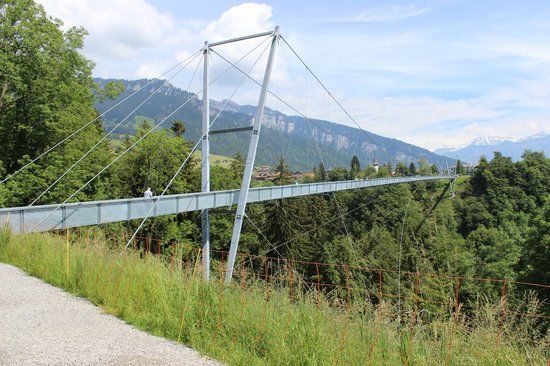 Sigriswil Manzaralı Köprüsü